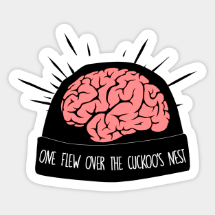 ONE FLEW OVER CUCKOOS NEST Sticker